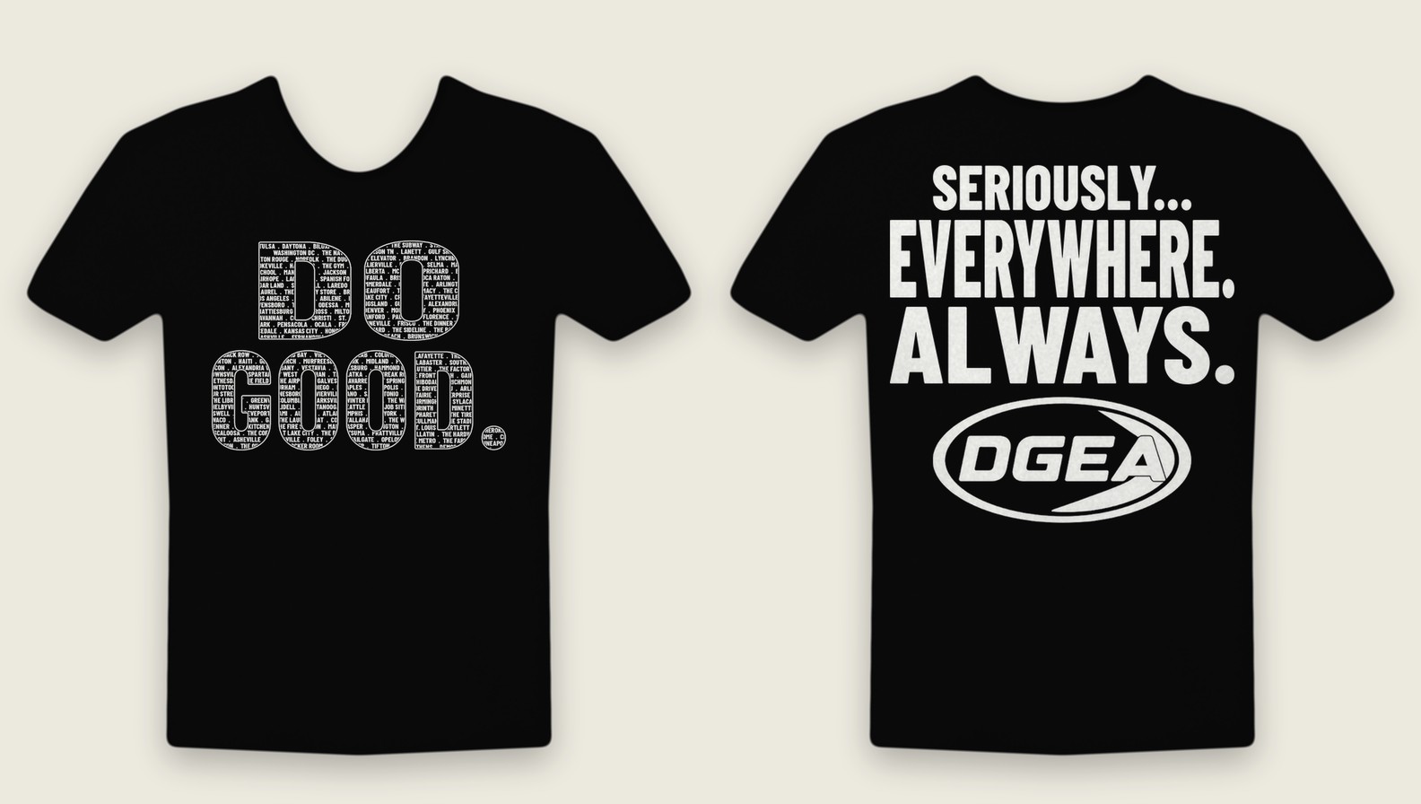 The Everywhere Tee tee, Black